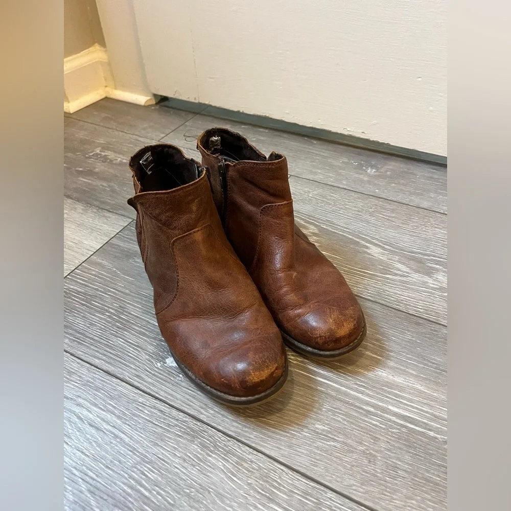 JOSEF SEIBEL Women's SIENNA 45 Ankle Boots Brown Size 39 / 8-8.5